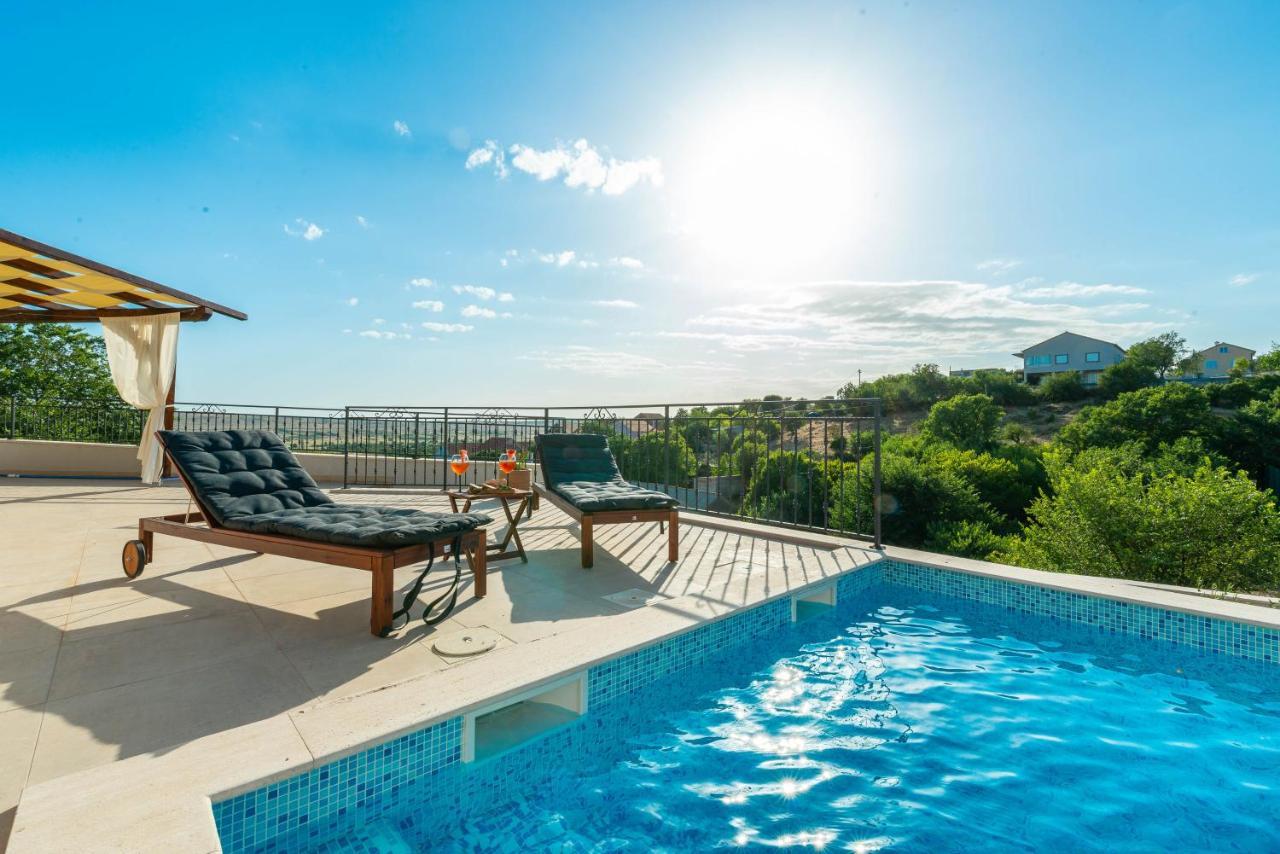 Modern Rustic Villa Kate Benkovac Exteriér fotografie