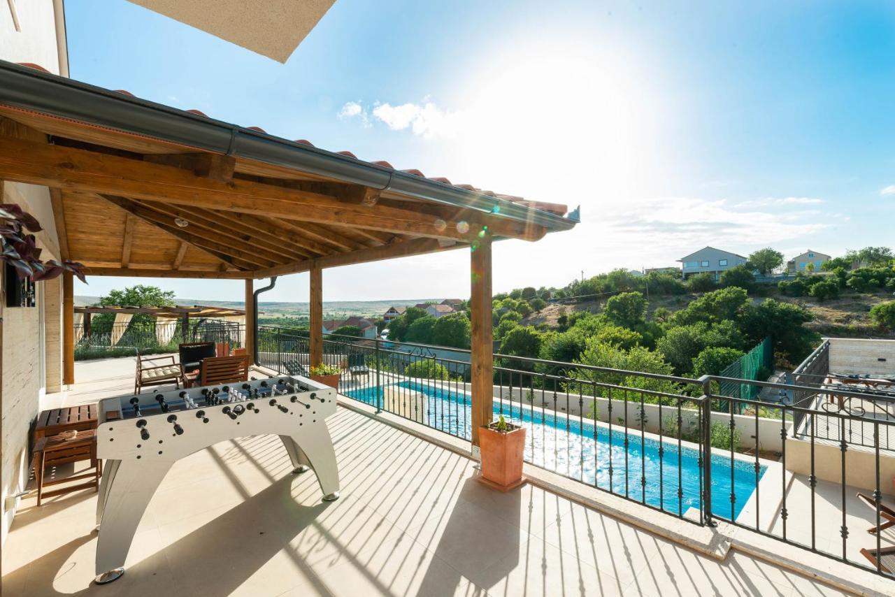 Modern Rustic Villa Kate Benkovac Exteriér fotografie