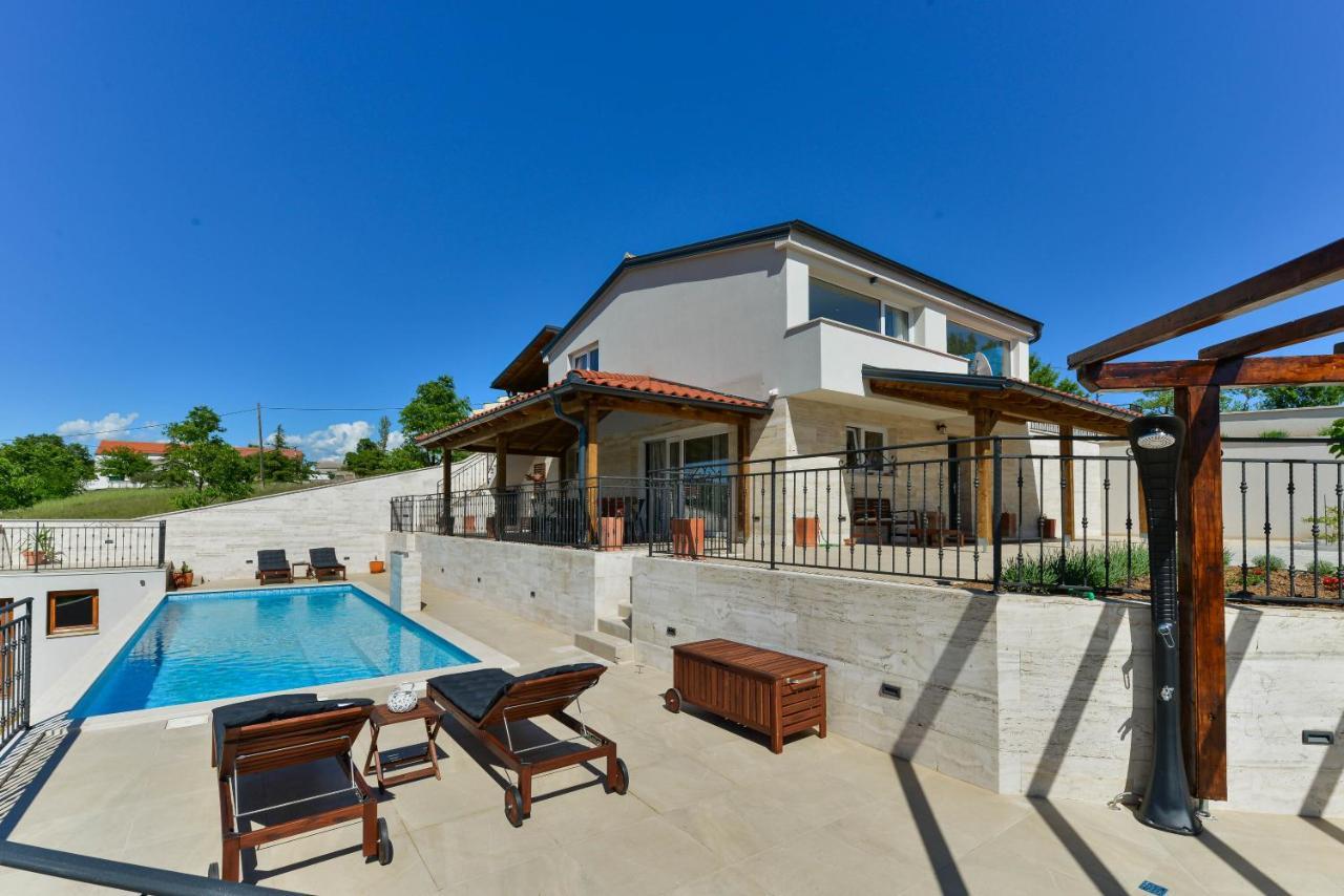 Modern Rustic Villa Kate Benkovac Exteriér fotografie