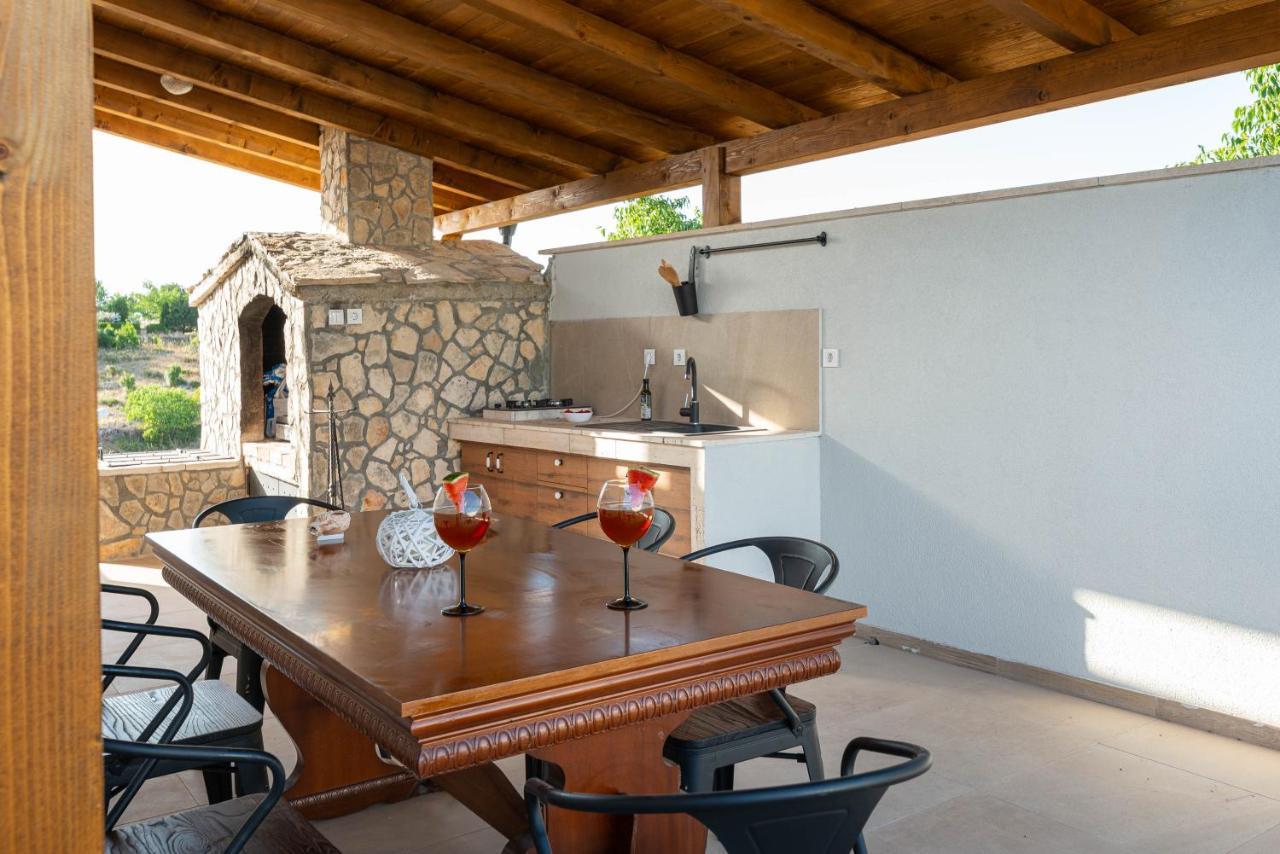 Modern Rustic Villa Kate Benkovac Exteriér fotografie